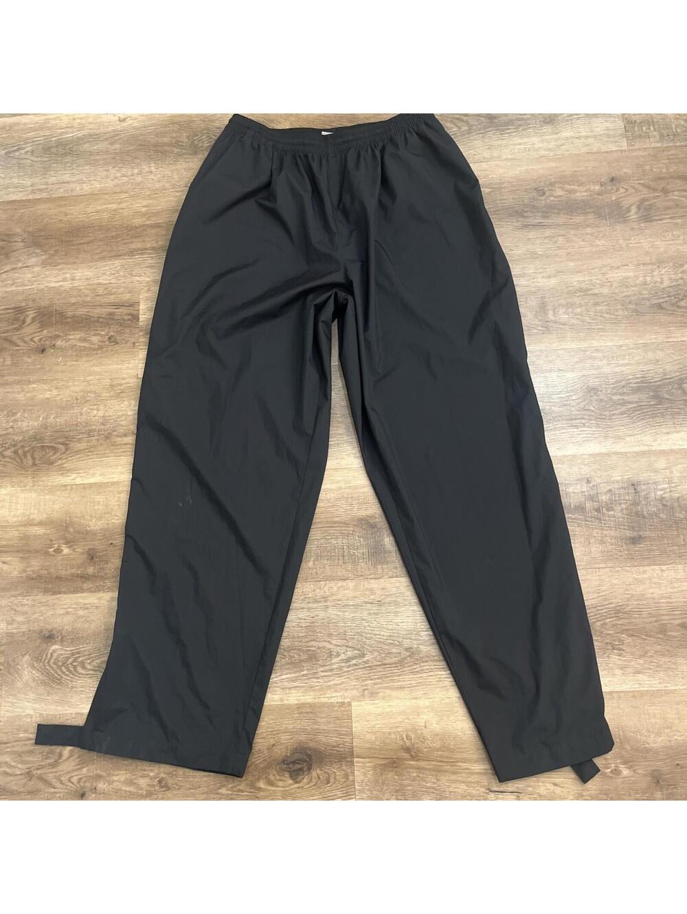 Nike Golf Storm-Fit Rain Pants Mens 2XL Black Waterproof Windproof Comfort Waist